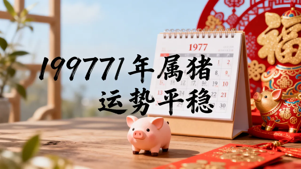1977年属什么生肖,属猪的年份运势怎么样 1977年属什么生肖,属猪的年份运势怎么样