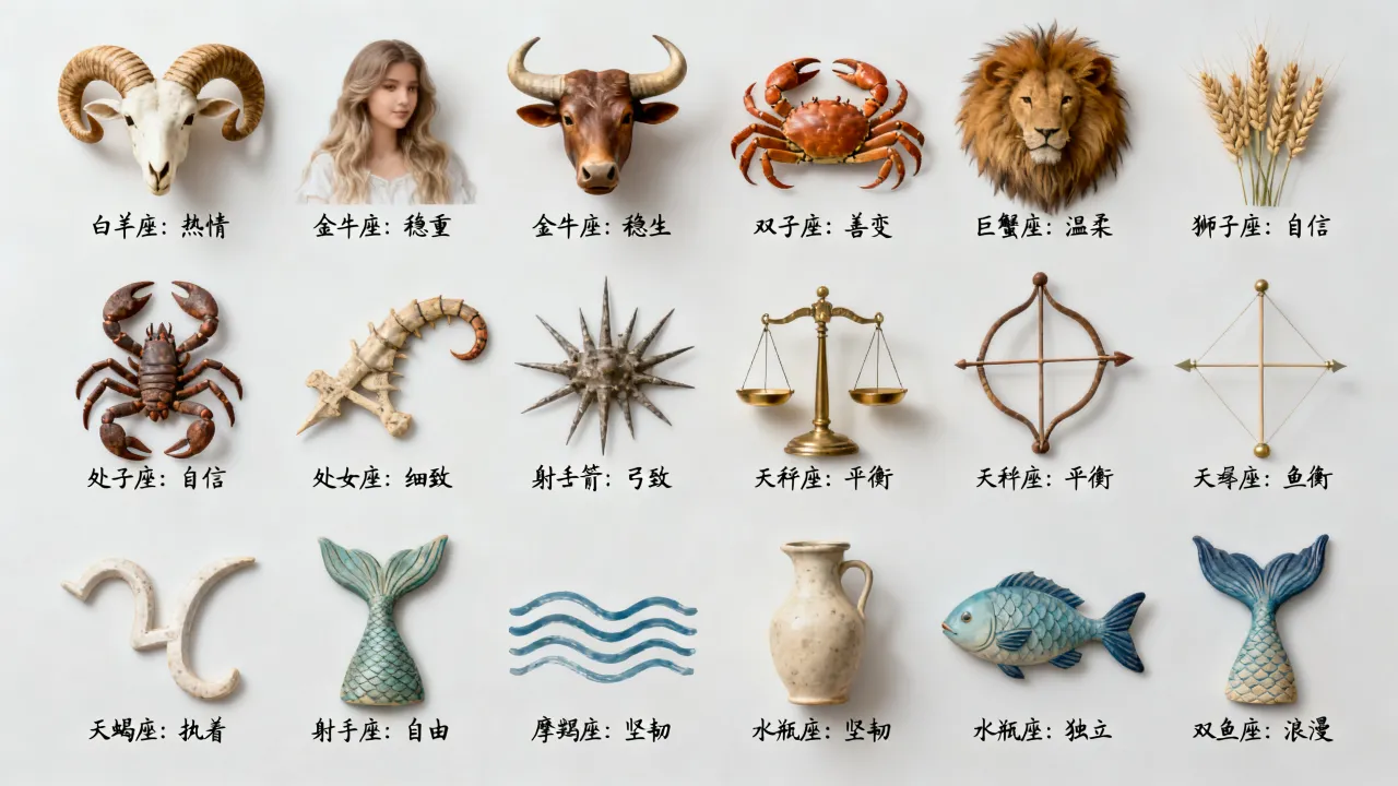 十二星座个性排名谁最强？看看你的星座排第几，双子座最善变吗？