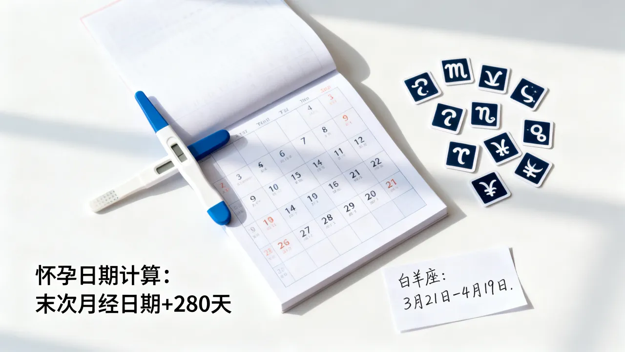十二星座怀孕日期是什么时候？, 怀孕日期怎么算