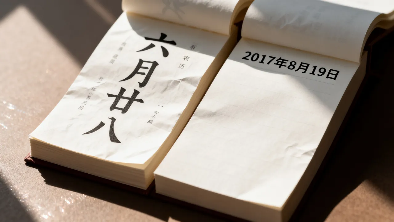 2017阴历六月二十八是几月几号,农历六月二十八对应公历哪天? 2017阴历六月二十八是几月几号,农历六月二十八对应公历哪天?