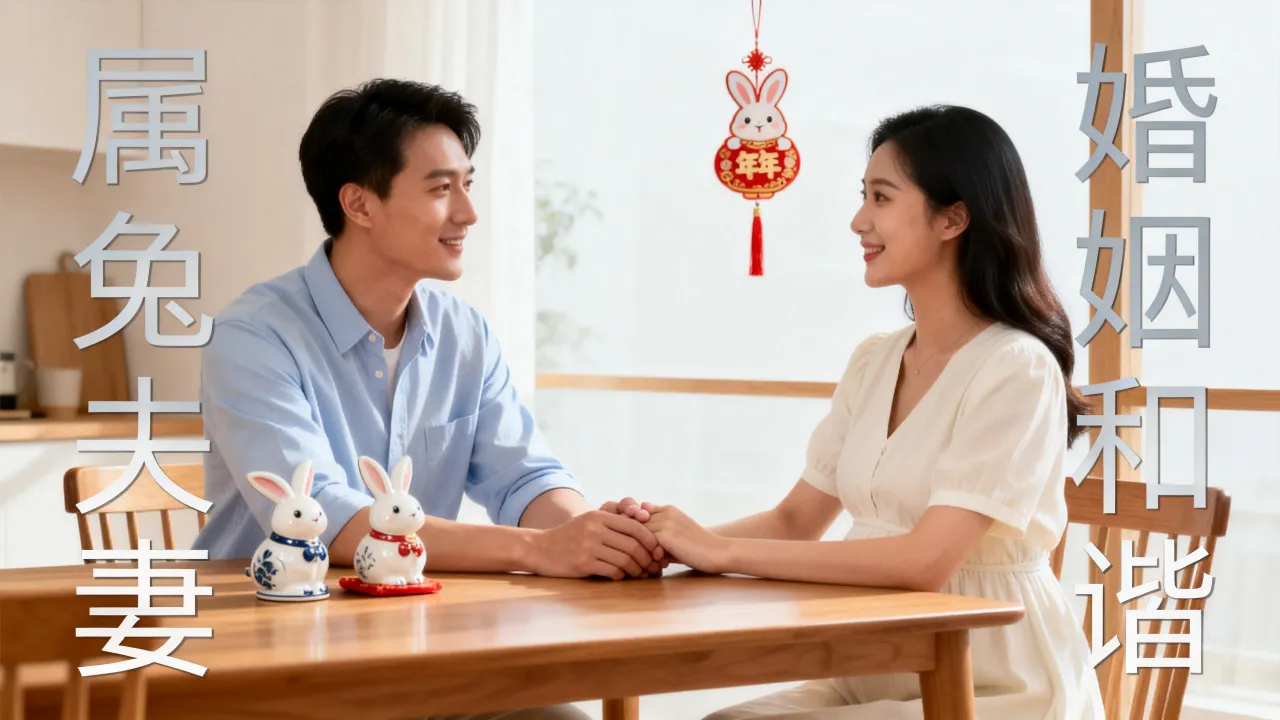 夫妻都是属兔的命运如何，夫妻两个都属兔婚姻命运好不好？