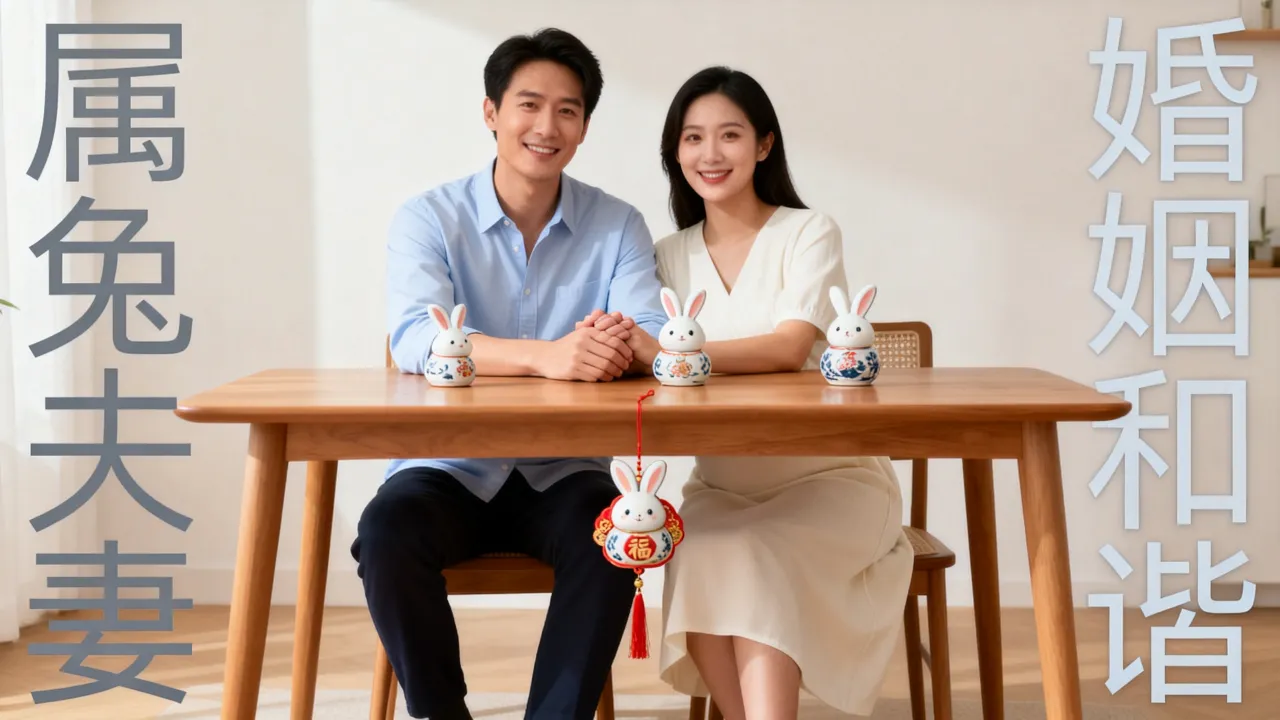 夫妻都是属兔的命运如何，夫妻两个都属兔婚姻命运好不好？