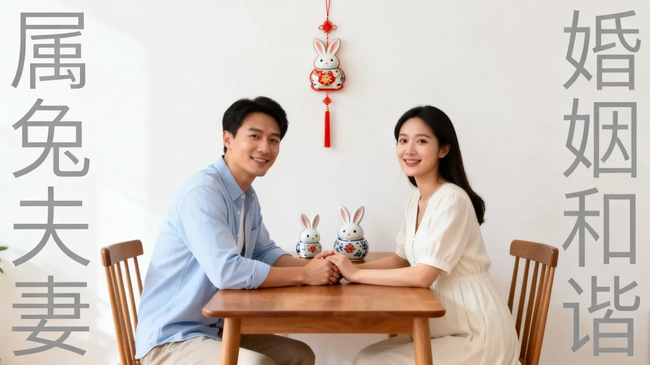 夫妻都是属兔的命运如何，夫妻两个都属兔婚姻命运好不好？