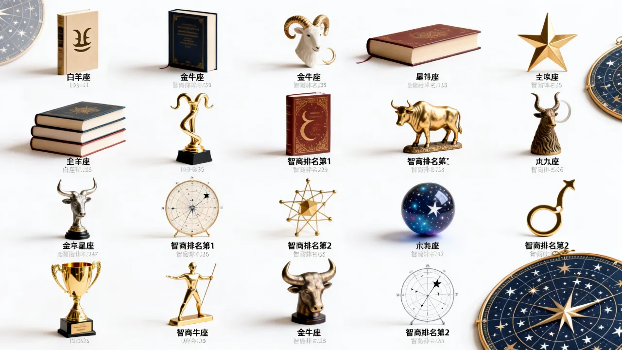 十二星座智商排名谁最聪明?十二星座智商排行榜第一名是什么星座 十二星座智商排名谁最聪明?十二星座智商排行榜第一名是什么星座