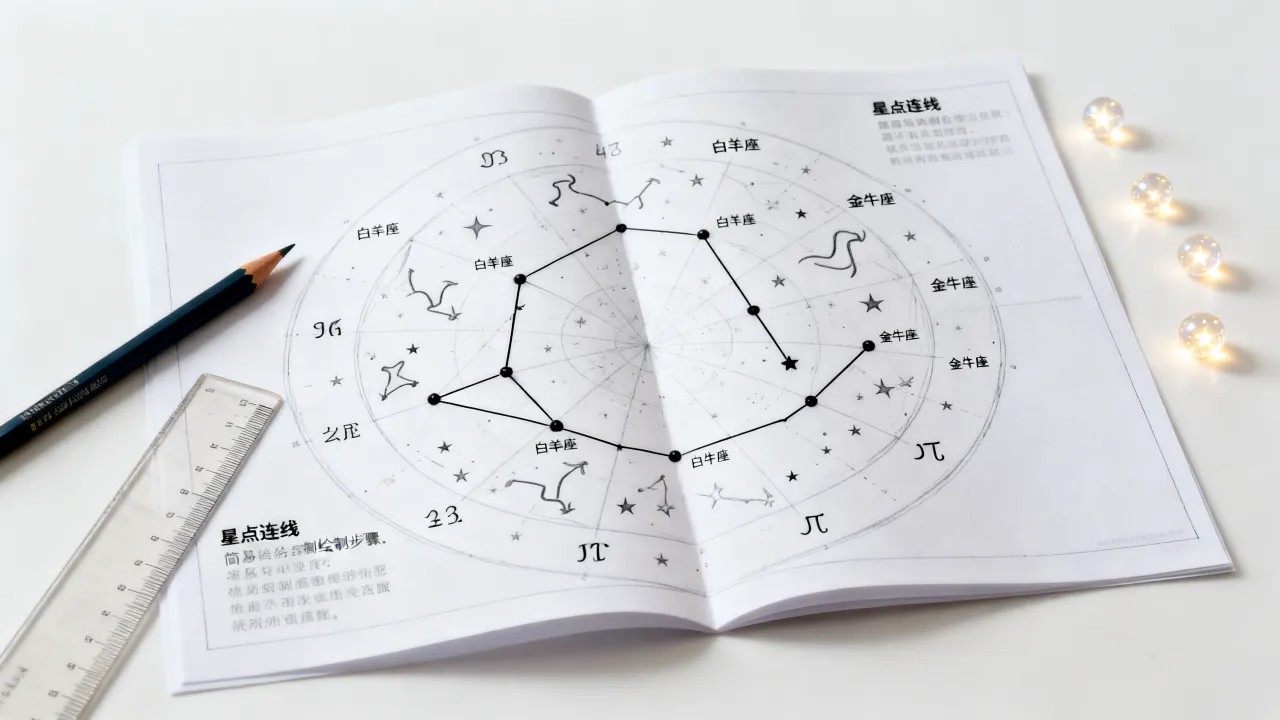 十二星座简易星图怎么看,十二星座星图简易图怎么画 十二星座简易星图怎么看,十二星座星图简易图怎么画