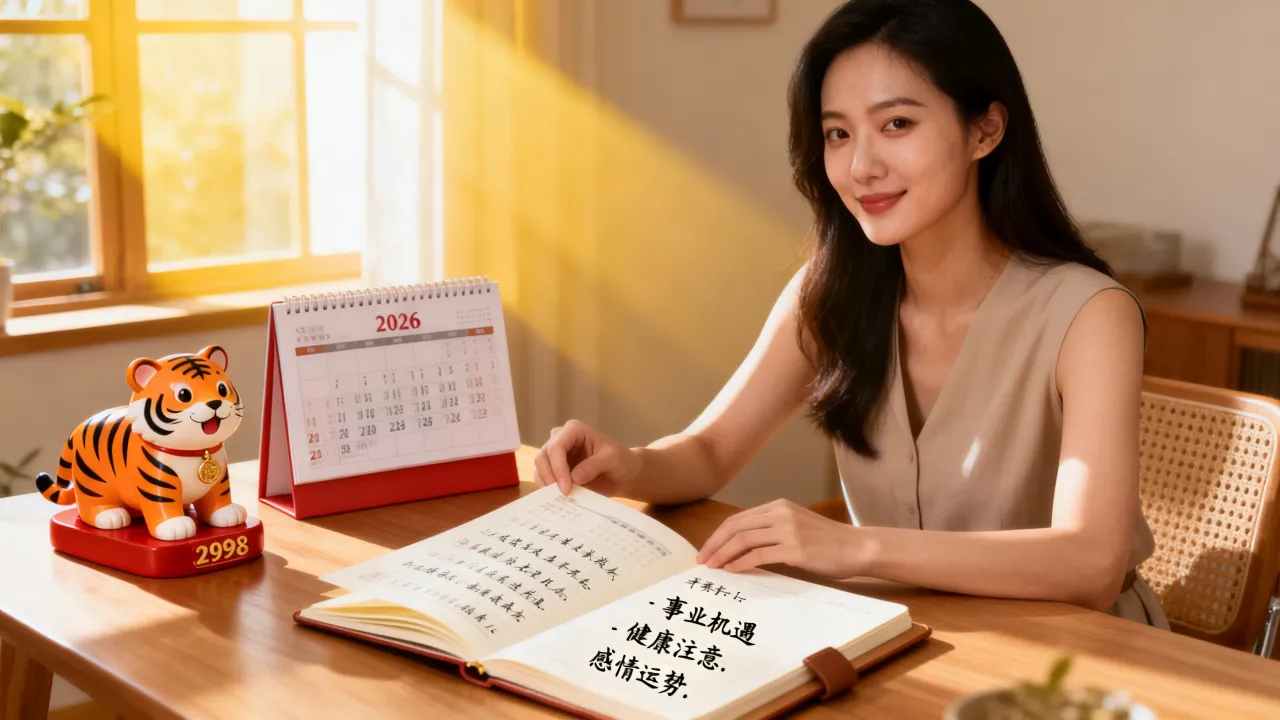 1998年属虎女2026年运势究竟如何,本命年能否破解太岁带来的不顺? 1998年属虎女2026年运势究竟如何,本命年能否破解太岁带来的不顺?