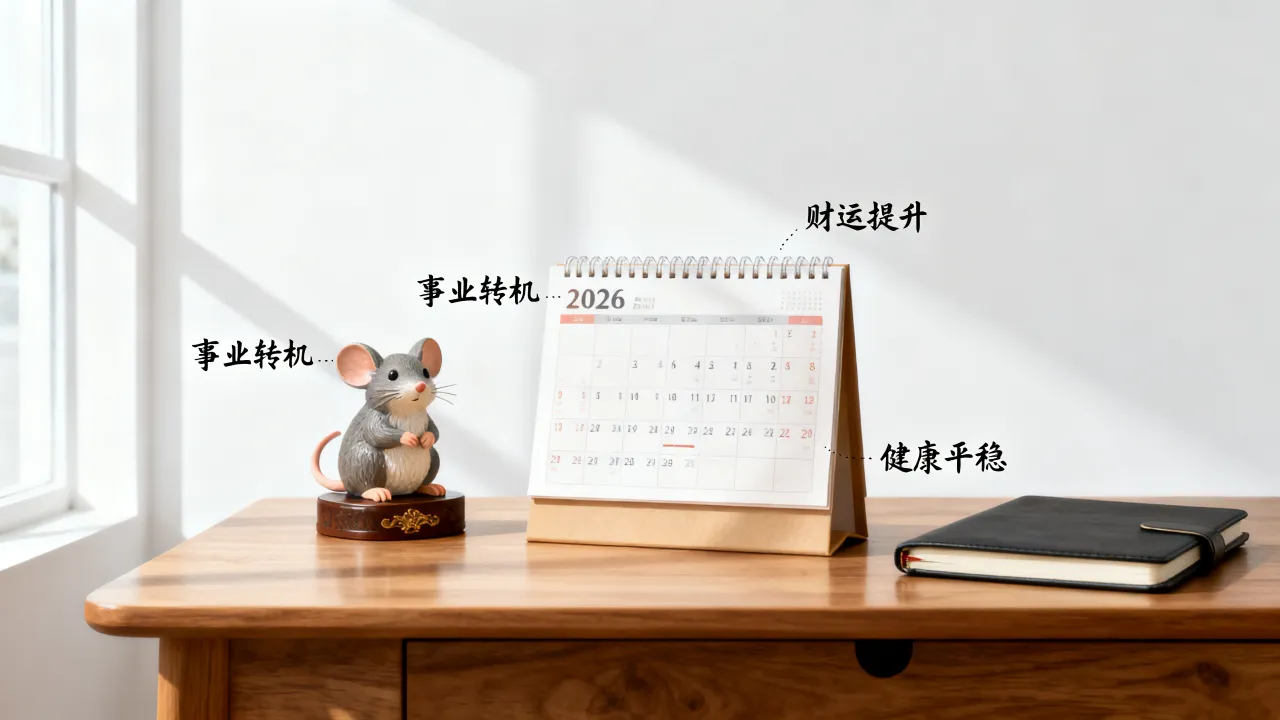1996年属鼠男在2026年的运势如何，会迎来转机吗？