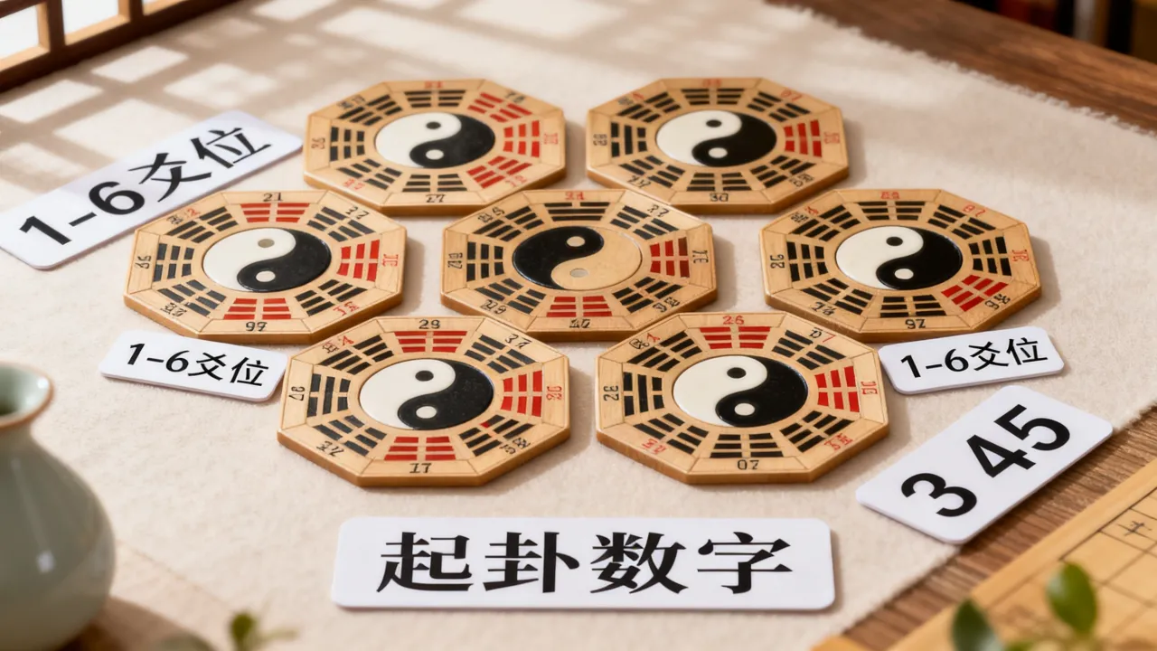 六爻数字怎么测吉凶,起卦数字对应爻位详解 六爻数字怎么测吉凶,起卦数字对应爻位详解