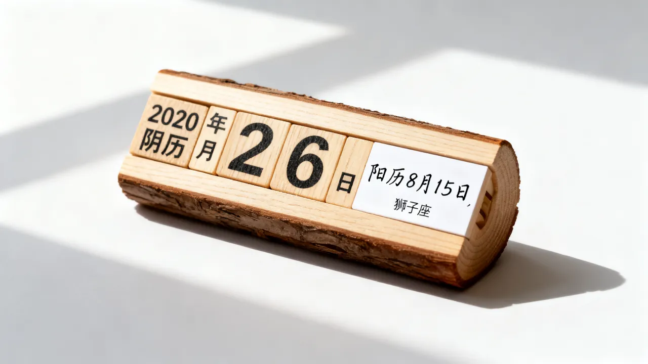 2020年阴历6月26是阳历几号？农历六月二十六是什么星座？