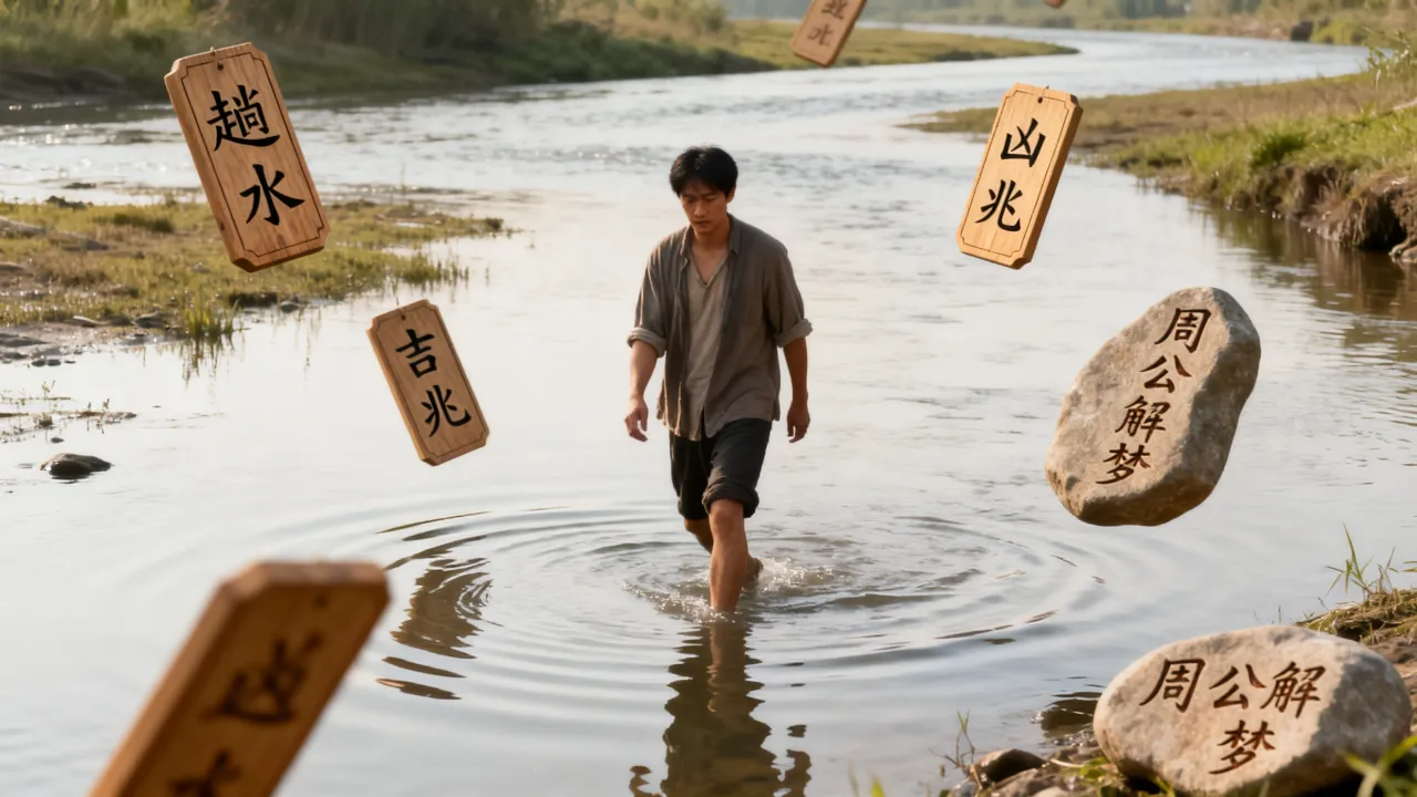 梦到自己趟水是凶兆还是吉兆,梦见趟水的寓意与周公解梦 梦到自己趟水是凶兆还是吉兆,梦见趟水的寓意与周公解梦