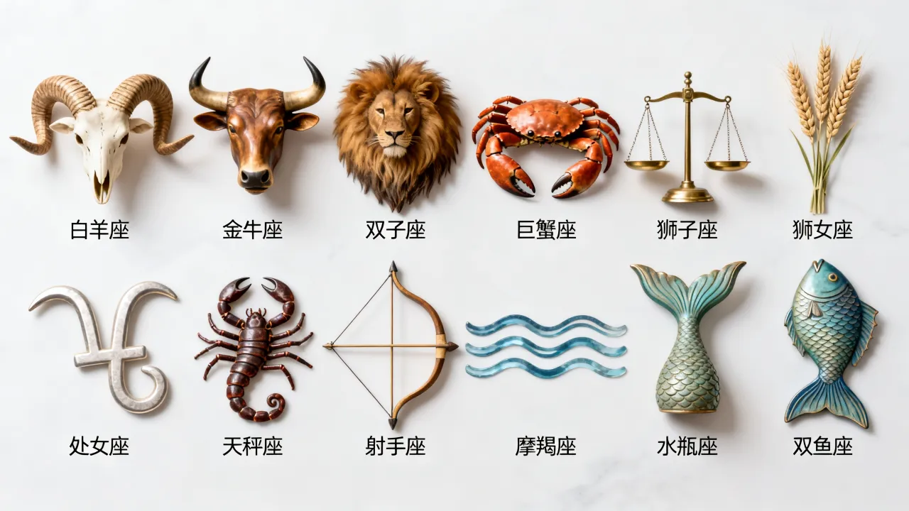 十二星座分别是什么?十二星座都有哪些星座 十二星座分别是什么?十二星座都有哪些星座