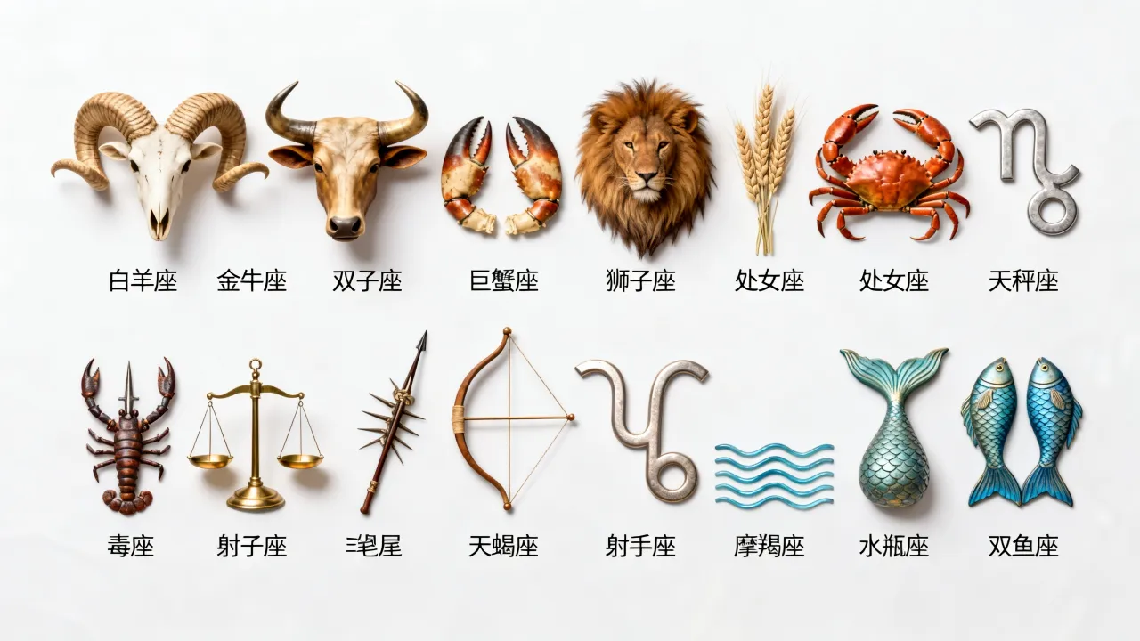 十二星座分别是什么?十二星座都有哪些星座 十二星座分别是什么?十二星座都有哪些星座