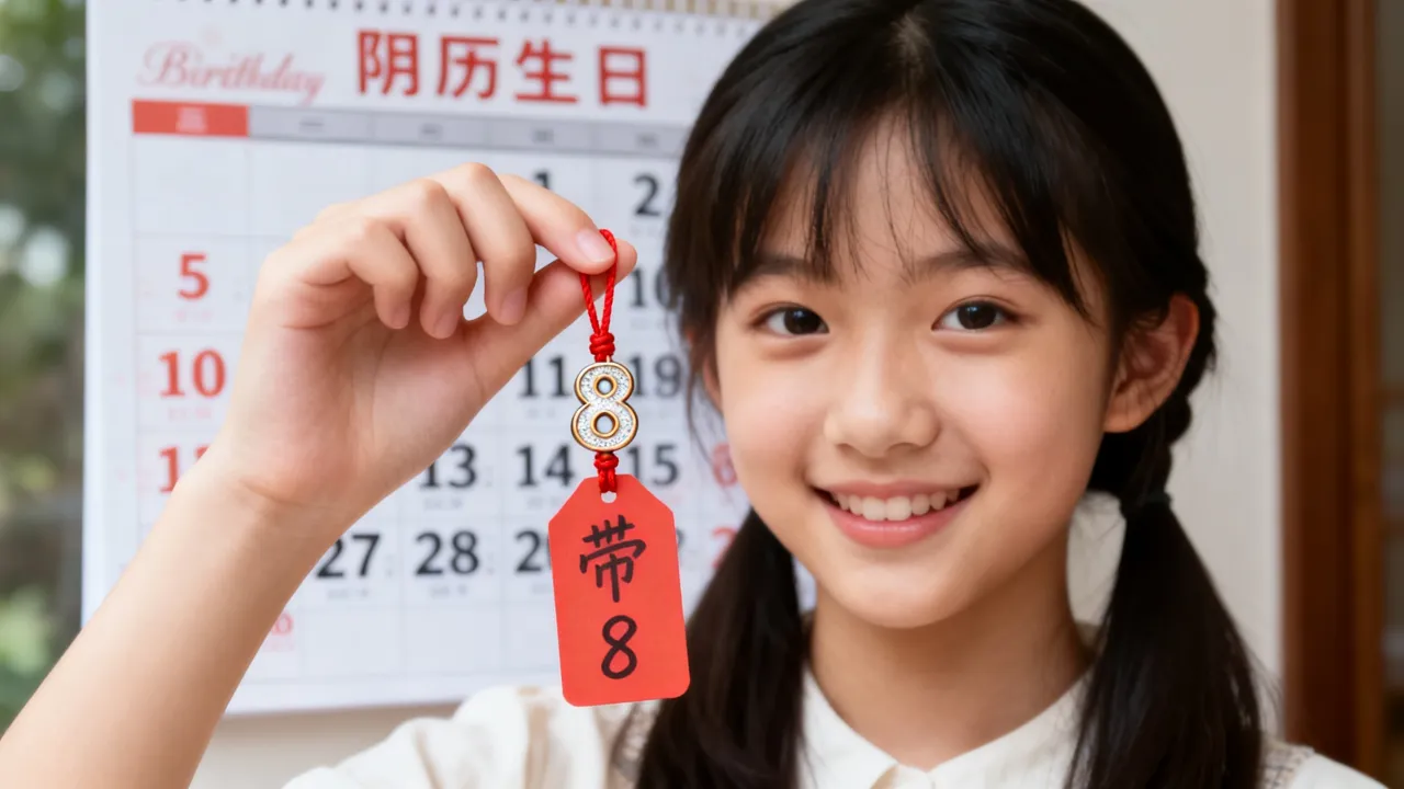 阴历生日女孩带8好不好，阴历生日带8的女孩命运如何？