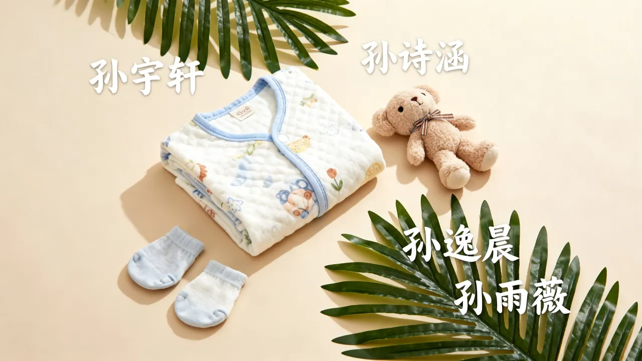 宝宝起名姓孙什么好听?孙姓宝宝取名大全男孩女孩名字怎么选 宝宝起名姓孙什么好听?孙姓宝宝取名大全男孩女孩名字怎么选