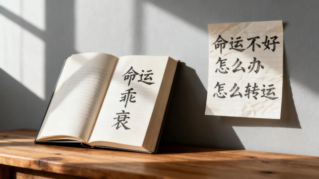 命运乖衰是什么意思？命运不好怎么办怎么转运？