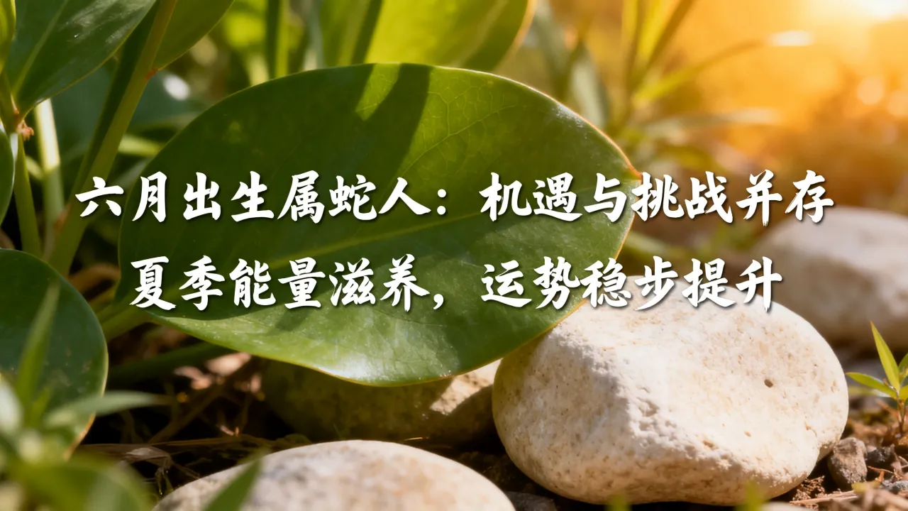 属蛇六月出生的命运如何,属蛇六月出生的人命运好不好? 属蛇六月出生的命运如何,属蛇六月出生的人命运好不好?