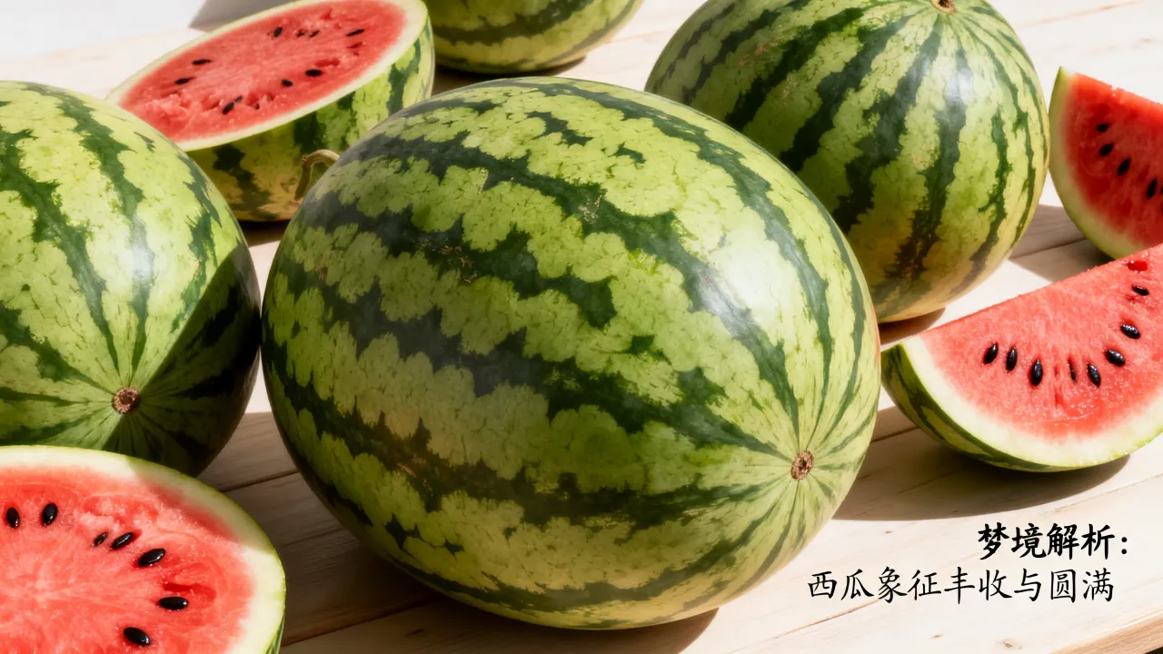 梦到了很多大西瓜有什么意思吗，梦见很多大西瓜是什么预兆