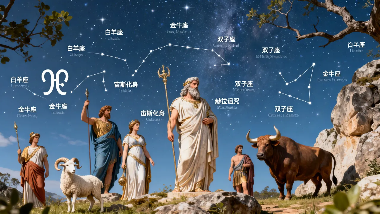 十二星座的来历故事是什么?星座起源传说有哪些? 十二星座的来历故事是什么?星座起源传说有哪些?
