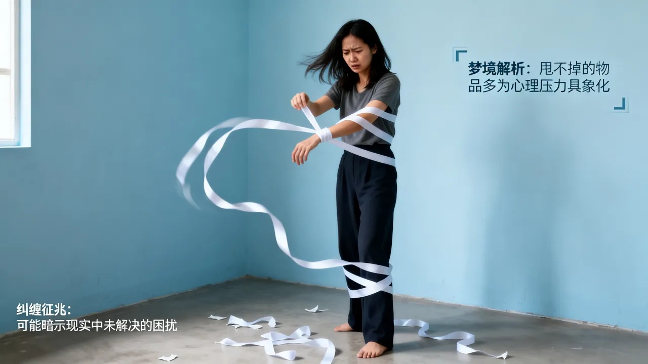 梦见甩不掉的东西有何寓意,梦到纠缠不清是啥征兆 梦见甩不掉的东西有何寓意,梦到纠缠不清是啥征兆