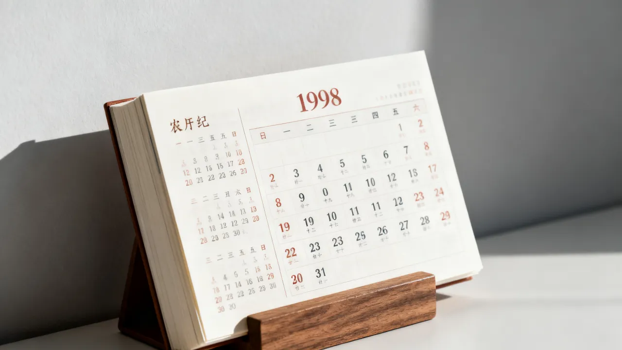 1998年是阴历多少号,1998年农历对应阳历是几月几日? 1998年是阴历多少号,1998年农历对应阳历是几月几日?