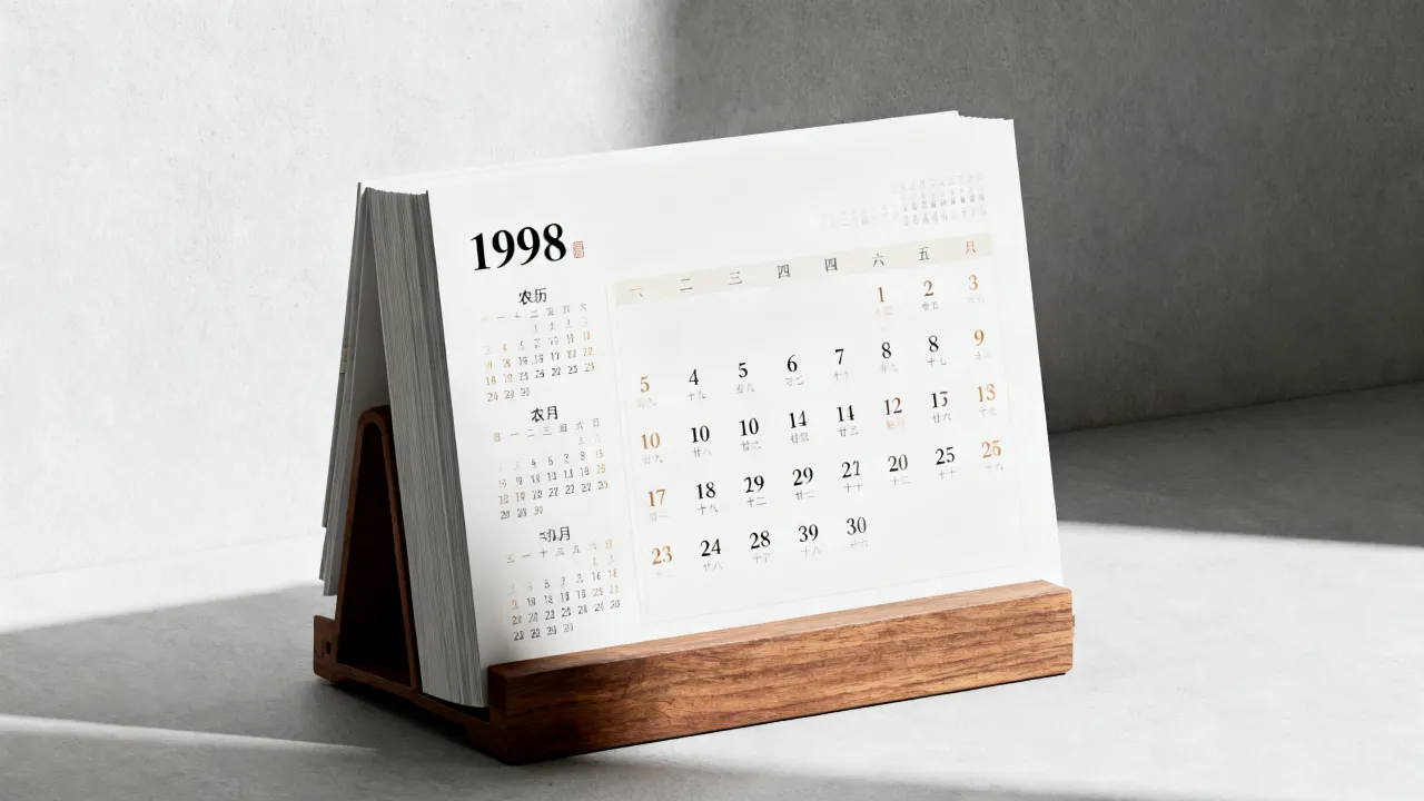 1998年是阴历多少号,1998年农历对应阳历是几月几日? 1998年是阴历多少号,1998年农历对应阳历是几月几日?