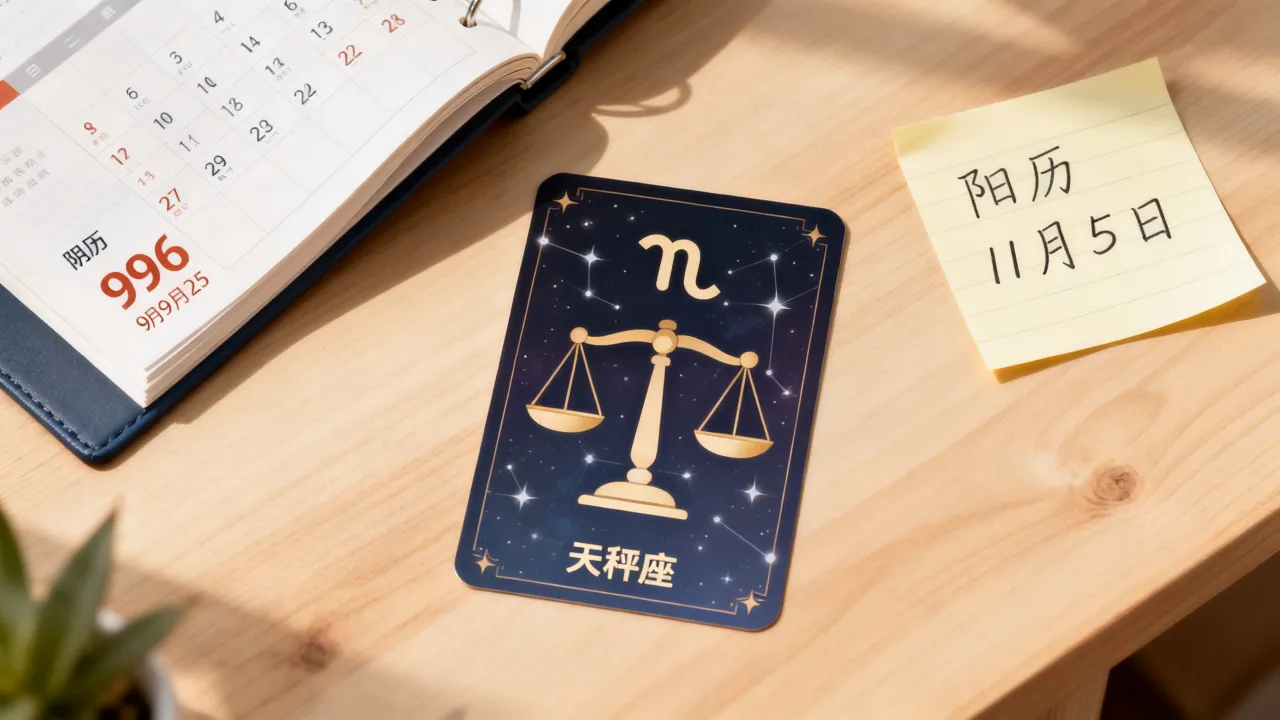 1996年阴历9月25是阳历几号,农历九月廿五是什么星座? 1996年阴历9月25是阳历几号,农历九月廿五是什么星座?