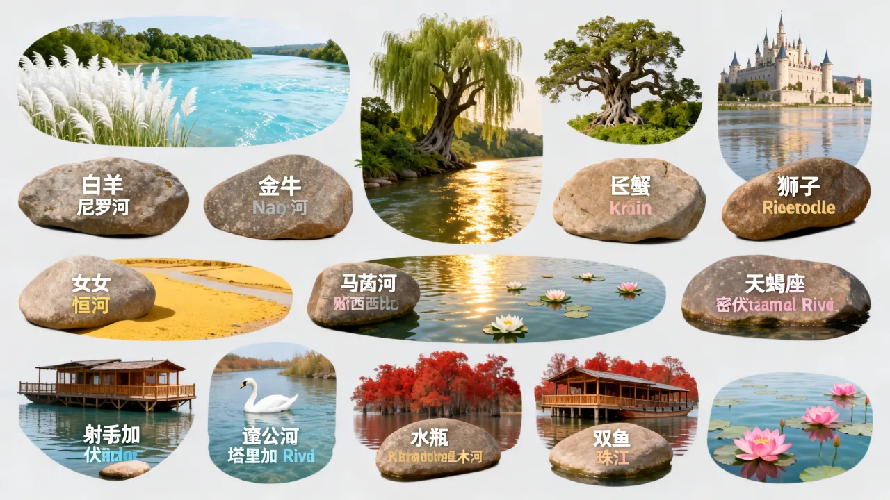 十二星座专属河流是什么,十二星座的专属河流有哪些? 十二星座专属河流是什么,十二星座的专属河流有哪些?