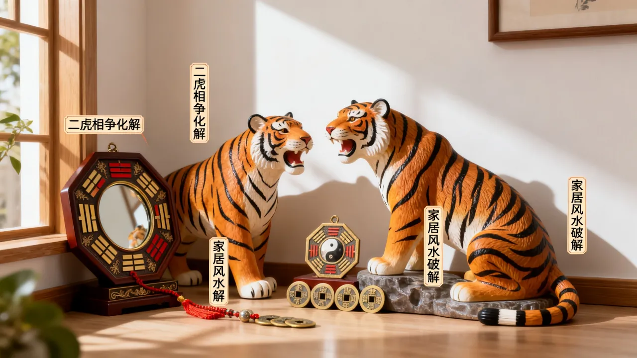 家有二虎怎么化解吉凶，二虎相争家居风水如何破解