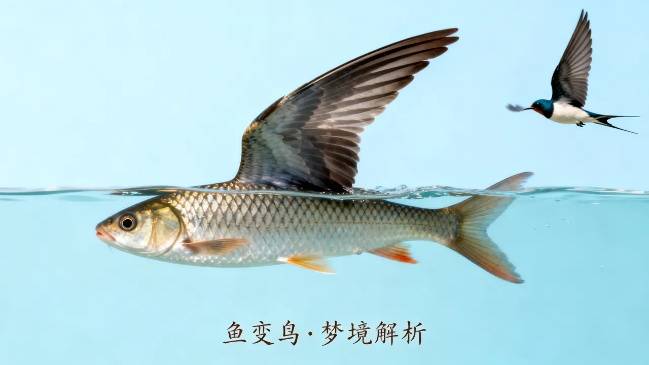 梦到鱼变鸟代表着什么?梦中鱼化鸟的吉凶预兆详解 梦到鱼变鸟代表着什么?梦中鱼化鸟的吉凶预兆详解