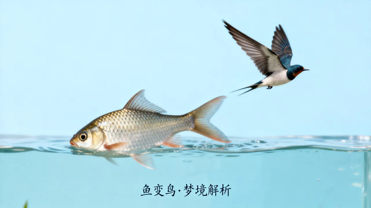 梦到鱼变鸟代表着什么?梦中鱼化鸟的吉凶预兆详解 梦到鱼变鸟代表着什么?梦中鱼化鸟的吉凶预兆详解