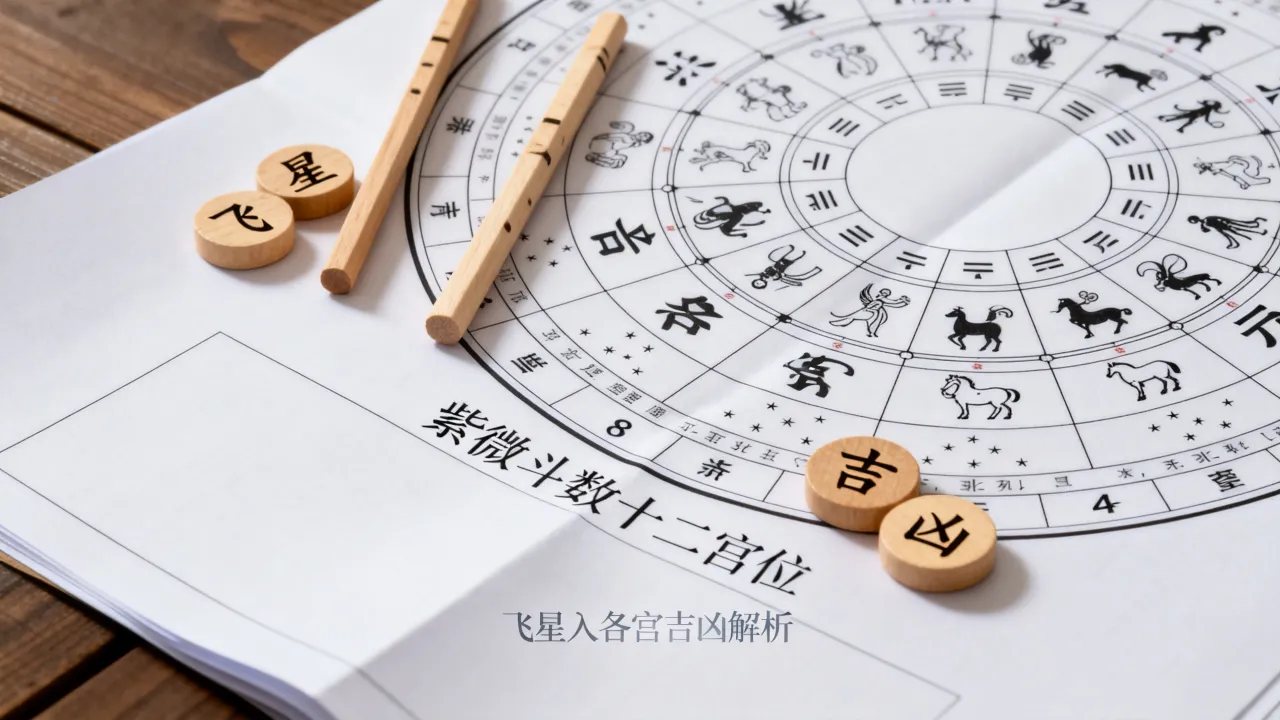 怎么看飞星入各宫吉凶，紫微斗数飞星入十二宫吉凶怎么看？