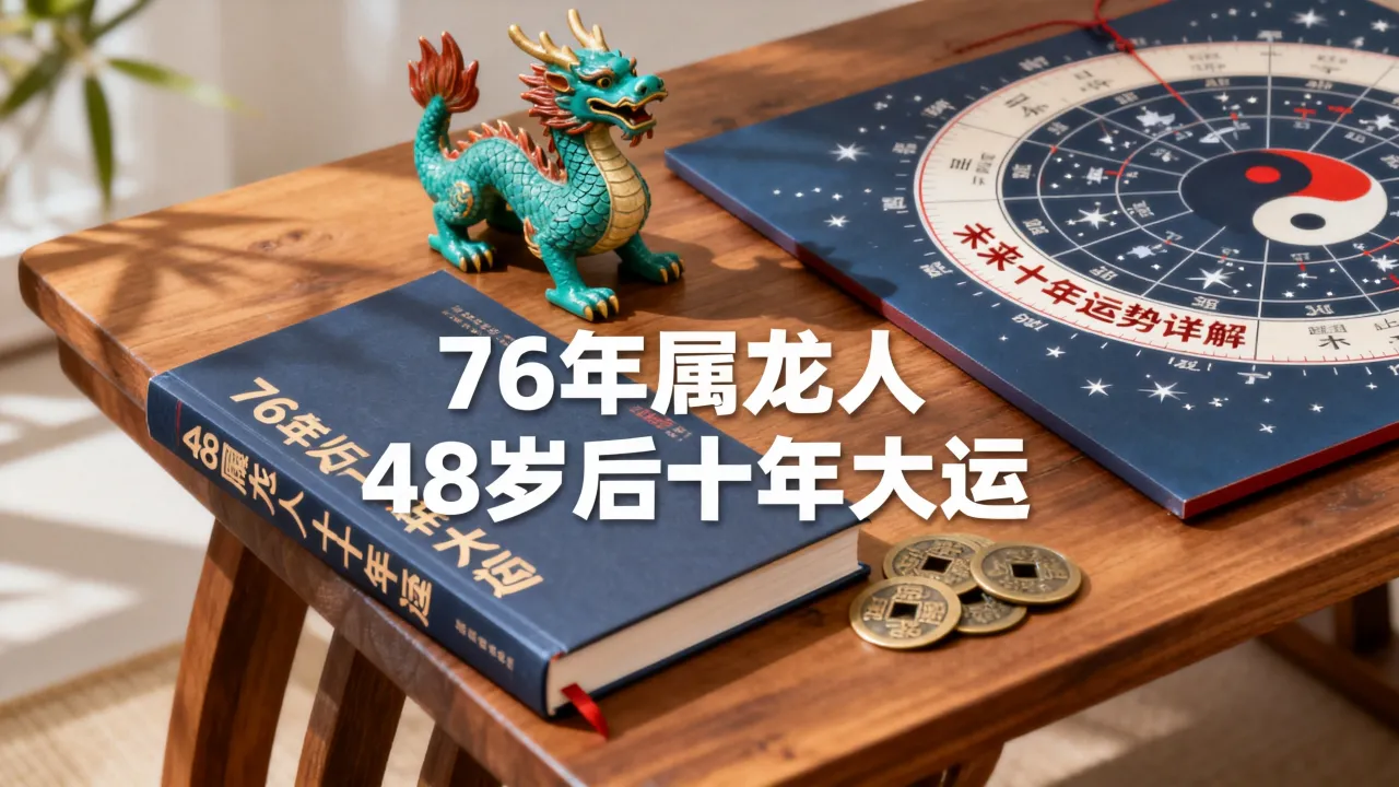 76年属龙人48岁后十年大运走势如何，属龙人未来十年运势详解