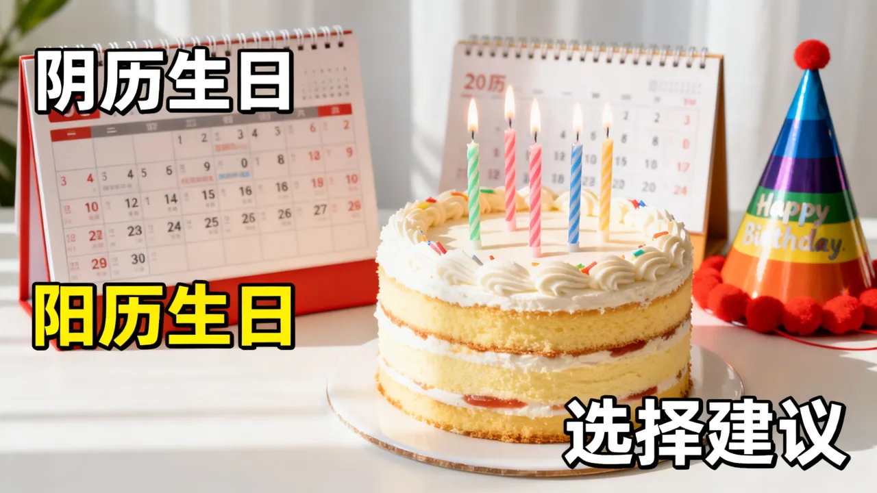 生日究竟该过阴历还是阳历,怎么选才正确呢 生日究竟该过阴历还是阳历,怎么选才正确呢