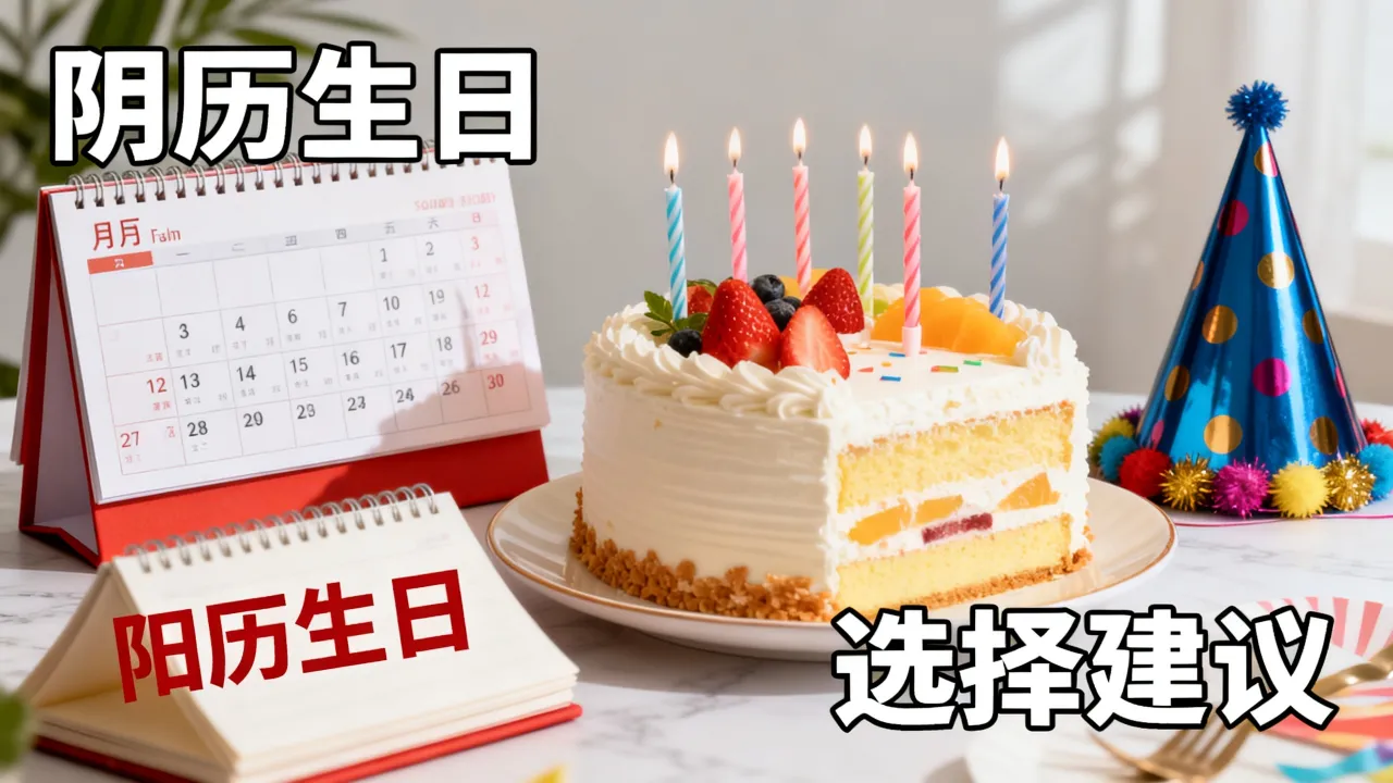 生日究竟该过阴历还是阳历,怎么选才正确呢 生日究竟该过阴历还是阳历,怎么选才正确呢