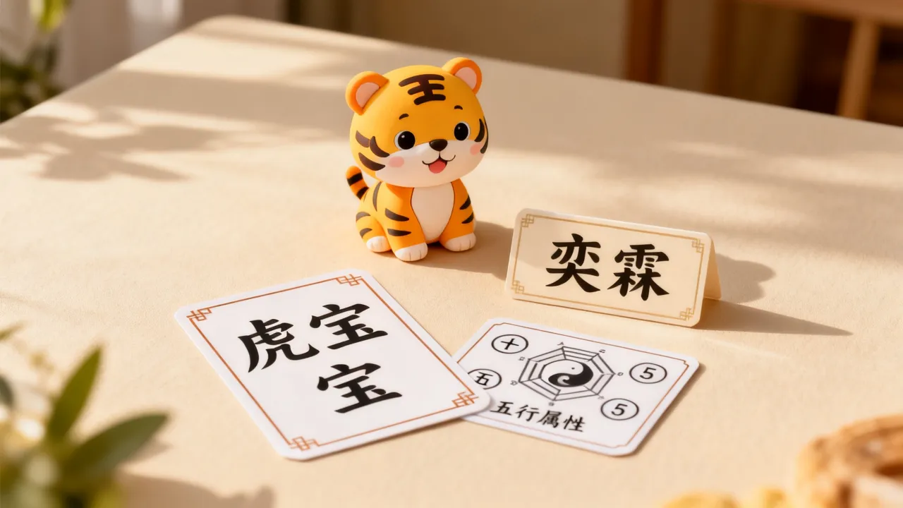 虎宝宝起名奕霖怎么样，名字寓意和五行属性好不好？