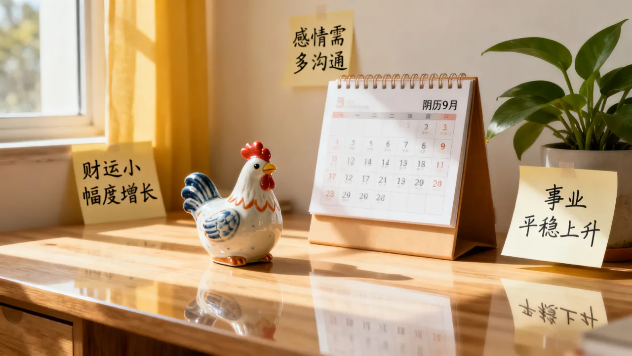 属鸡阴历9月运势怎么样，事业财运感情发展好不好？