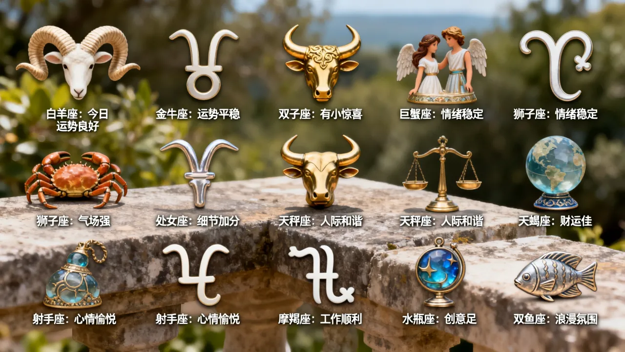 十二星座运气6哪个星座最好,十二星座今日运势查询准吗 十二星座运气6哪个星座最好,十二星座今日运势查询准吗