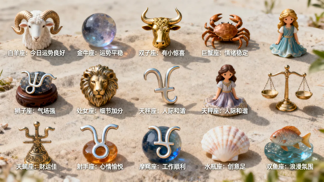 十二星座运气6哪个星座最好,十二星座今日运势查询准吗 十二星座运气6哪个星座最好,十二星座今日运势查询准吗