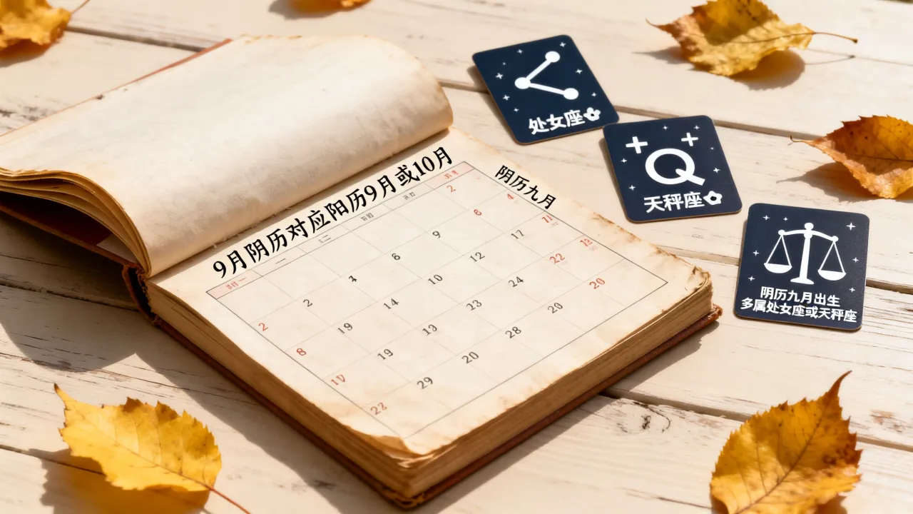 9月阴历是什么星座?阴历九月出生的人属于哪个星座? 9月阴历是什么星座?阴历九月出生的人属于哪个星座?