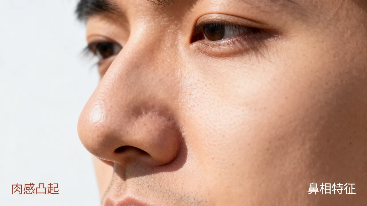 鼻子凸起吉凶怎么看，面相学鼻子有肉凸起代表什么命运？