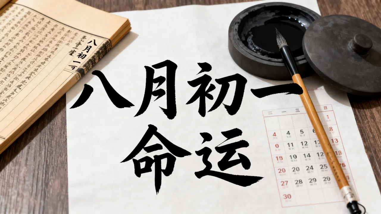 农历八月初一出生命运到底怎么样，是什么命？