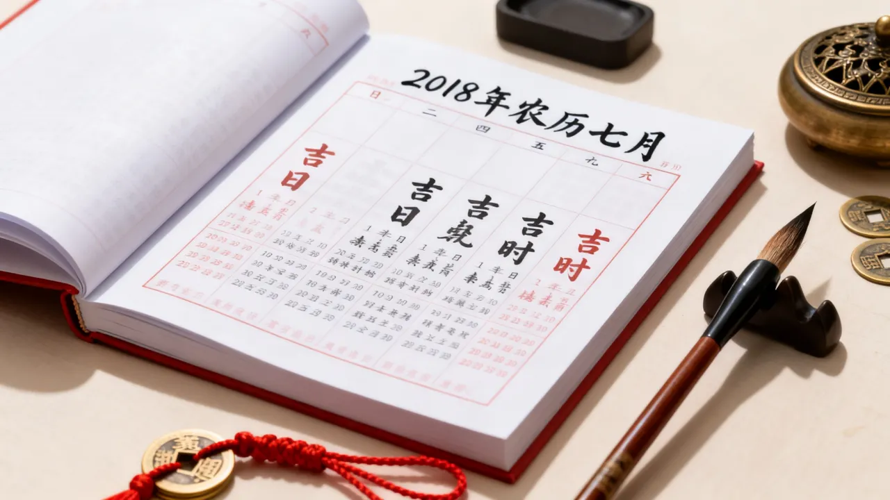 2018年农历七月黄历吉日有哪些?农历七月黄历查询 2018年农历七月黄历吉日有哪些?农历七月黄历查询