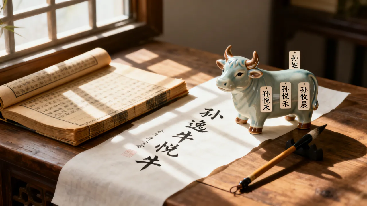 牛宝宝孙姓怎么起名?孙姓牛年宝宝取名大全及寓意 牛宝宝孙姓怎么起名?孙姓牛年宝宝取名大全及寓意