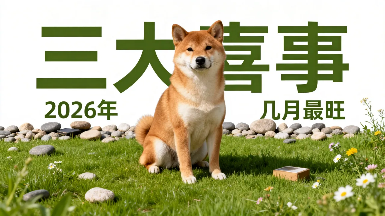 属狗2026年真有三大喜事吗，属狗2026年几月最旺？