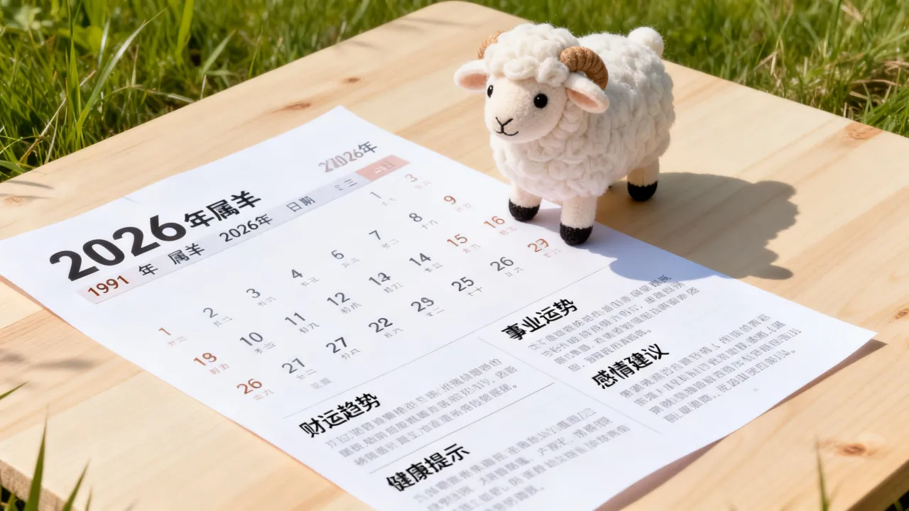 1991年属羊人2026年全年运势详解,属羊人2026年运势怎么样好不好? 1991年属羊人2026年全年运势详解,属羊人2026年运势怎么样好不好?