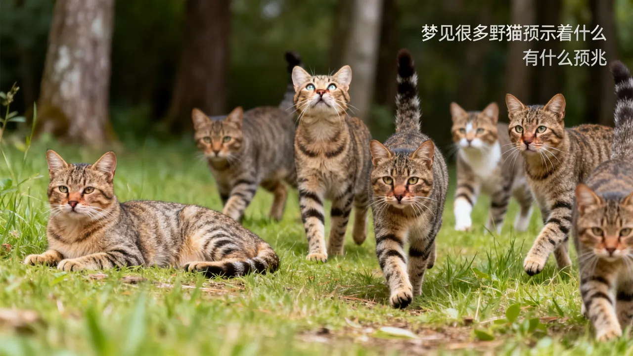 梦见很多野猫预示着什么，梦见很多野猫是什么意思有什么预兆