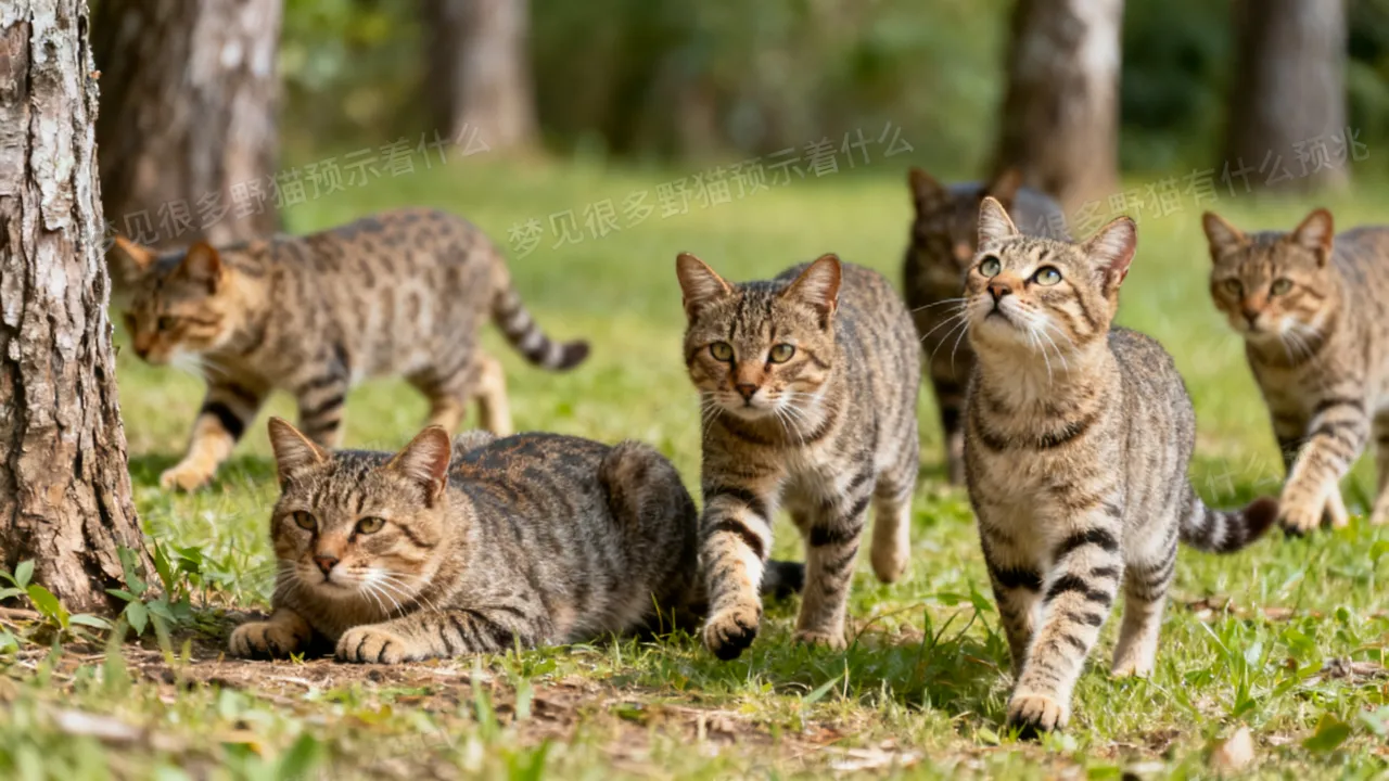 梦见很多野猫预示着什么，梦见很多野猫是什么意思有什么预兆