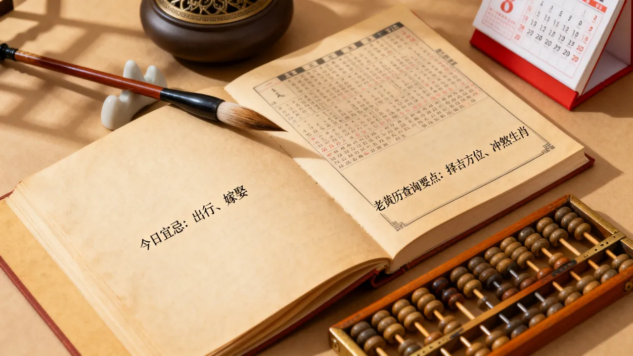 阴历算命宜忌准吗，老黄历宜忌查询怎么看才准确？