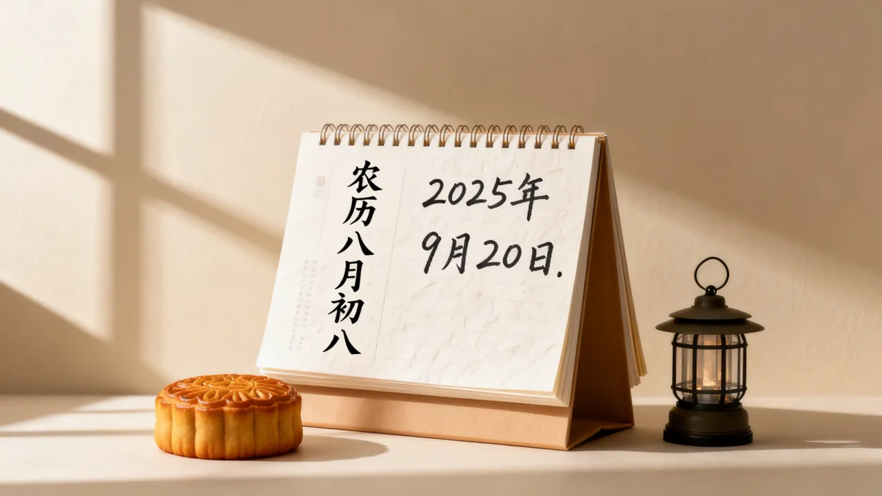 阴历八月初八是阳历多少，农历八月初八是阳历几月几号