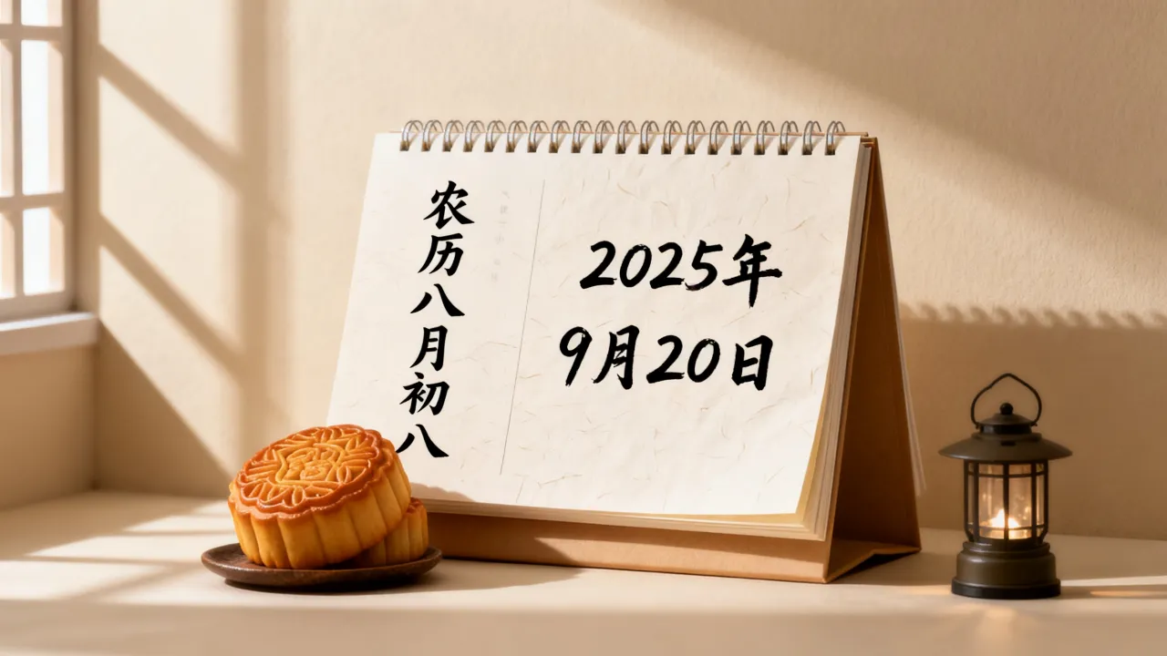 阴历八月初八是阳历多少，农历八月初八是阳历几月几号